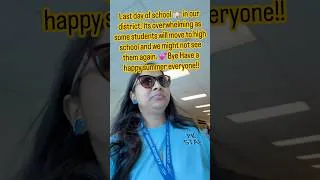 Thumbnail: Last day of school in our school district!!