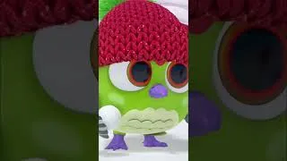 Thumbnail: Hop Hop makes a snow caterpillar and colors it. #animation #cartoons