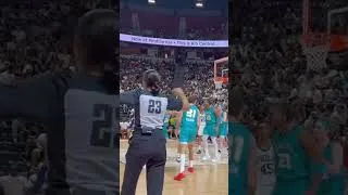 Thumbnail: Hornets WIN over the 76ers off a Ryan Kalkbrenner block! #shorts