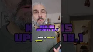 Thumbnail: iOS 18.1 update for the camera control #iphone16pro