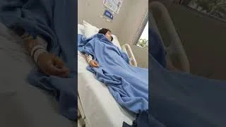 Thumbnail: POV: you visit your friend who is being treated in the hospital #hospital #emergency #oxygenmask