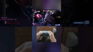 Thumbnail: Street Fighter 6 - M. Bison Two Touch Kill on Akuma #shorts
