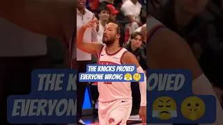 Thumbnail: The Knicks Proved ALL The Doubters Wrong 😤 #knicks #nba #finals