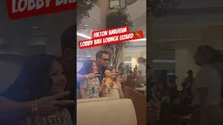 Thumbnail: 🦎🍹 Lobby Bar Lounge Lizard: Hilton Anaheim #hiltonanaheim   #anaheimcalifornia #travelwithkids