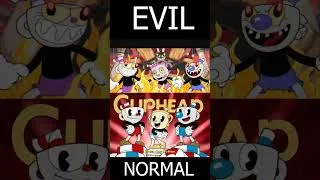 Thumbnail: Mugman & Cuphead & Ms chalice Evil Vs Normal
