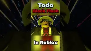 Thumbnail: Todo's Black Flash in Roblox | Heavens Stand #jujutsukaisen #roblox #heavenstand #anime #todo