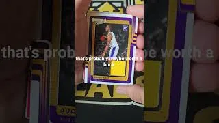 Thumbnail: Mem card pull! 2025 Donruss Basketball rip!🔥🏀