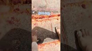 Thumbnail: శ్రీవారి మెట్టు🪷 | Tirumala steps | Sapthasanivara Vratham Mokku #srivaripadalu #trending #viral