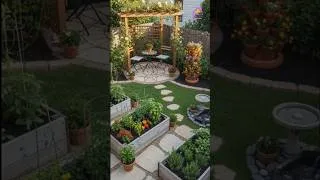 Thumbnail: SMALL Backyard Garden Ideas | #garden #garden #smallbackyard