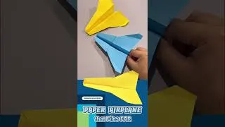 Thumbnail: EASY Paper AirPlane that Files Far | How to make a paper airplane FLY FAR