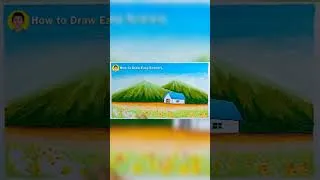 Thumbnail: Oil Pastel Drawing Scenery #shorts #short #shortvideo #oilpastel #scenery