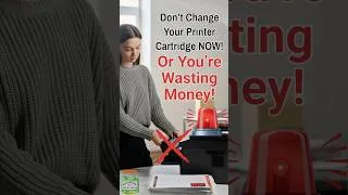 Thumbnail: Don't Change Your Printer Cartridge NOW! Or You're Wasting Money!