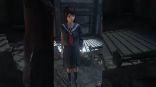 Thumbnail: Collab Fatal Frame 2 Crimson Butterfly Remake x Silent Hill f #shorts