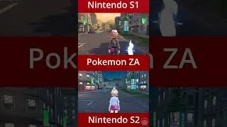 Thumbnail: Pokemon Legends ZA - Nintendo Switch 1 Vs Nintendo Switch 2 #shorts