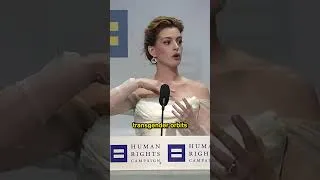 Thumbnail: That’s HRC National Ally for Equality Awardee Anne Hathaway to you #TheOdyssey #AnneHathaway #movie