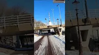 Thumbnail: Amsterdam Noord - After Snow #market #cyclinginamsterdam