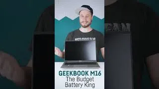 Thumbnail: GEEKOM GeekBook M16 - Battery champ for 800 Bucks!