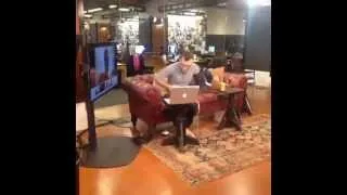 Thumbnail: HuffPost Live Host Undresses On Set