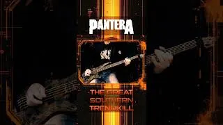 Thumbnail: An excerpt of the driving bassline from The Great Southern Trendkill #pantera #rexbrown #groovemetal