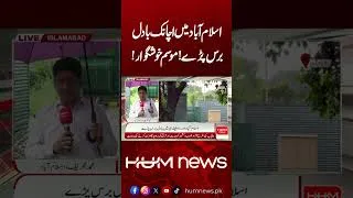 Thumbnail: Sudden Rain in Islamabad! Weather Turns Pleasant After Unexpected Downpour | Hum News