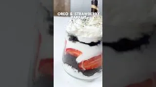 Thumbnail: Oreo & Strawberry Parfait #shorts