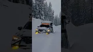 Thumbnail: Let’s just say the snow was deep this past weekend 👌🏼❄️