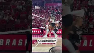 Thumbnail: Two of the three littles on Nebraska volleyball are homegrown. ❤️