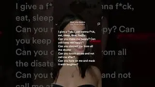 Thumbnail: ghost in the machine (sped up) lyrics