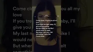 Thumbnail: falling (sped up) lyrics