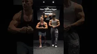 Thumbnail: How To Grow Bigger Shoulders (with Dumbbells) ft. Coach Greg 🦾