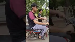 Thumbnail: MY FIRST DRIVING MOTORCYCLE IN MY HOMETOWN