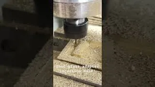 Thumbnail: We don't JUST destroy things! Injection mold for our Shot Glass Adapters in progress! #fullsend