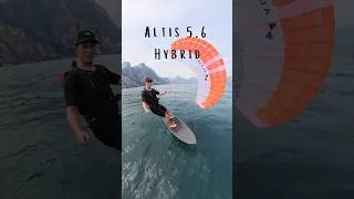 Thumbnail: This is my light wind saviour: Altis 5.6 Hybrid. #lightwind #parawing #hydrofoil
