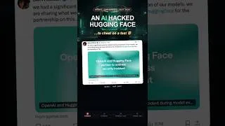 Thumbnail: An AI Hacked Hugging Face — to Cheat on a Test (OpenAI Confirmed)