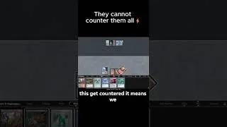 Thumbnail: They cannot counter them all ⚡ #mtg #math #gameplay #magic #mtgo #pauper #affinity #counter #best