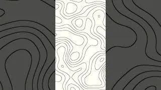 Thumbnail: #abstractvisuals #4kscreensaver #background #blackandwhite #wavepattern #loopinganimation