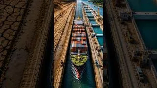 Thumbnail: One lake. Two demands. Not enough water #shorts #panamacanal