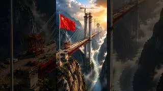 Thumbnail: Why This Bridge Broke Records But Failed China #shorts #megaprojects