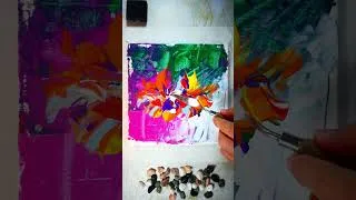 Thumbnail: Gentle Abstract Painting | Acrylics On Canvas | Satisfying Demonstration