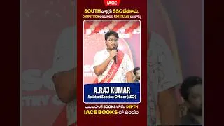 Thumbnail: “SSC is Not for South Indians” – Raj Kumar Proved Them Wrong | SSC CGL Success Story