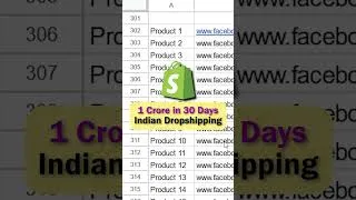 Thumbnail: 🤑1 Crore in 30 Days | #indiandropshipping 3 Product Research Methods #indianecom #indianecommerce