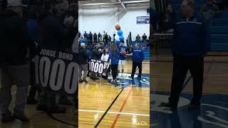 Thumbnail: Drury Recognizes Bond for Scoring 1,000 Points