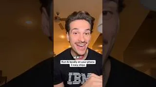 Thumbnail: Run AI on Your Phone | Local AI Setup Guide