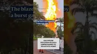 Thumbnail: A massive gas pipeline explosion rocked Kuala Lumpur on April 1, 2025, injuring 112 people and