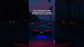 Thumbnail: One last ride❤️... #gta #gta6