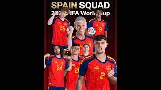 Thumbnail: Spain squad FIFA World Cup 2026  #laroja #spainfootball #fifaworldcup2026 #football
