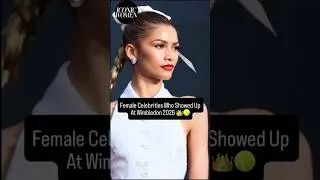 Thumbnail: Female Celebrities that attended Wimbledon in 2026 #iconicwomen