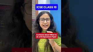 Thumbnail: ICSE Class 10 English Language Specimen Paper 2027 Analysis #fyp #trending #ytshorts #viral #icse