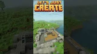 Thumbnail: Let's Just Create Base Tour but in VR! #createmod #minecraft
