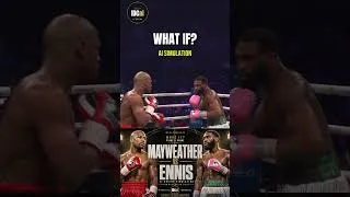 Thumbnail: Prime Floyd Mayweather vs Jaron “Boots” Ennis | AI Fight Simulation